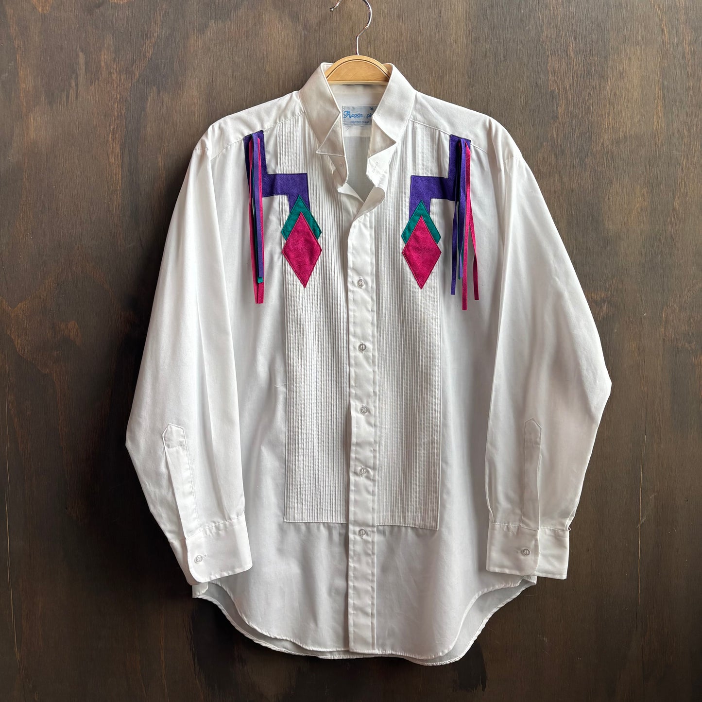 Custom Tuxedo Shirt with Fringe