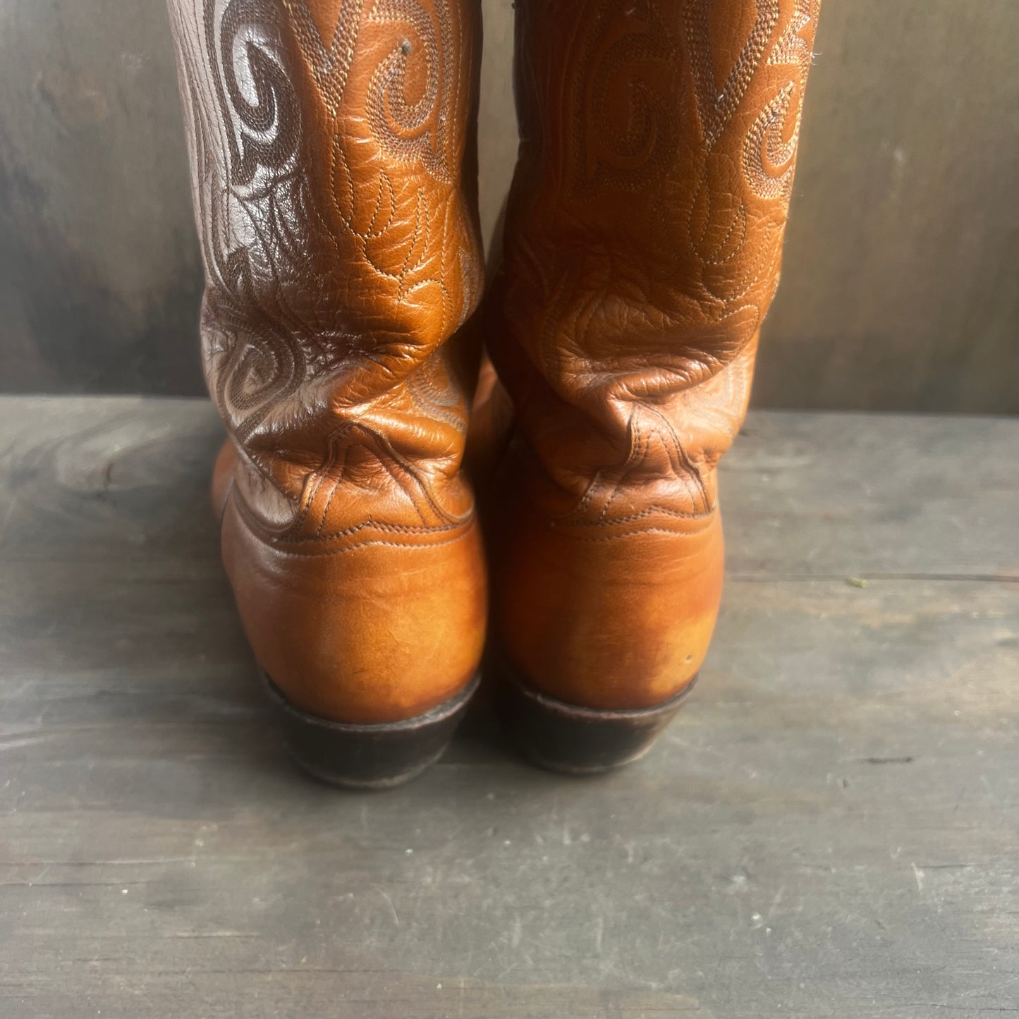 Brown Lucchese Cowboy Boots