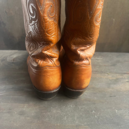Brown Lucchese Cowboy Boots