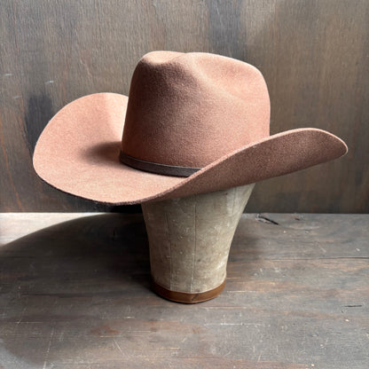 Vintage Brown Wool Hat