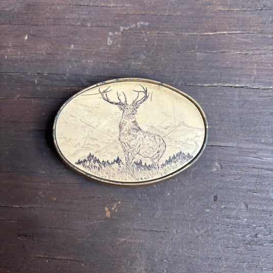 Buck Belt Buckle