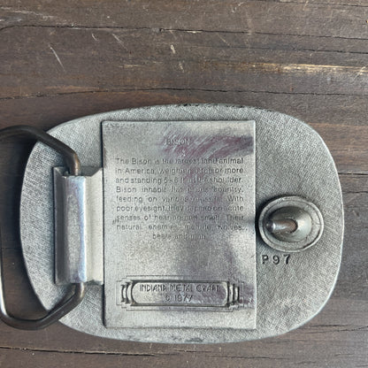 Bison Belt Buckle
