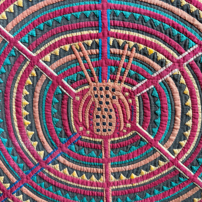 Mola Textile Wall Art