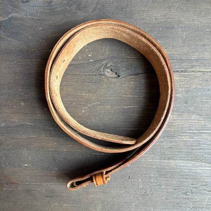 Rockmount Ranch Wear Tan Tooled Leather Belt