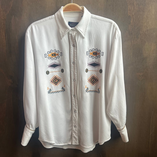 Kenneth Gordon Western Pearl Snap Button Up