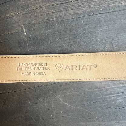 Ariat Thin Black Belt