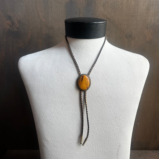 Wood Bolo Tie