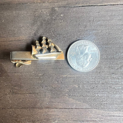Swank Ship Tie Clip