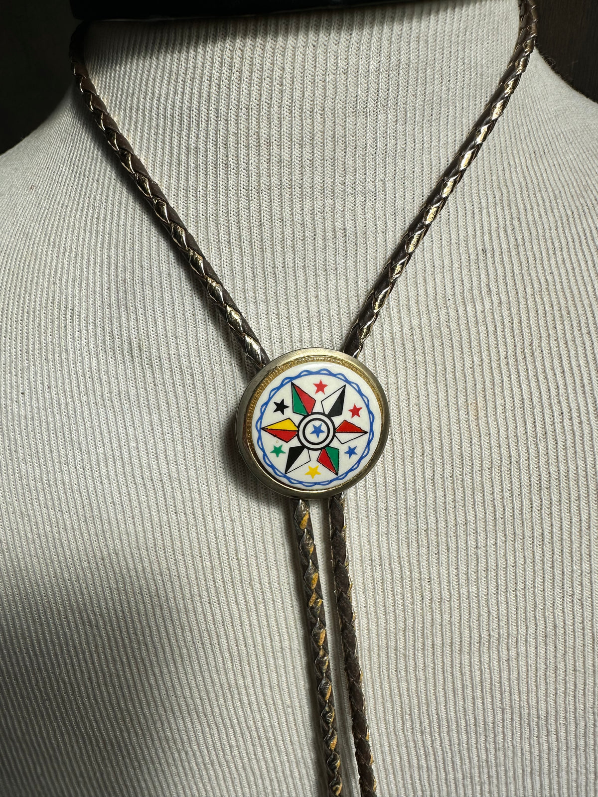 Vintage Mid-century Retro bolo tie