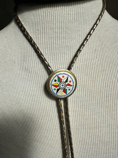 Vintage Mid-century Retro bolo tie