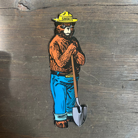 Vintage Smokey The Bear Sticker