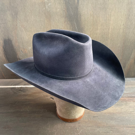 Vintage Black Limpia 100 Rancher Hat