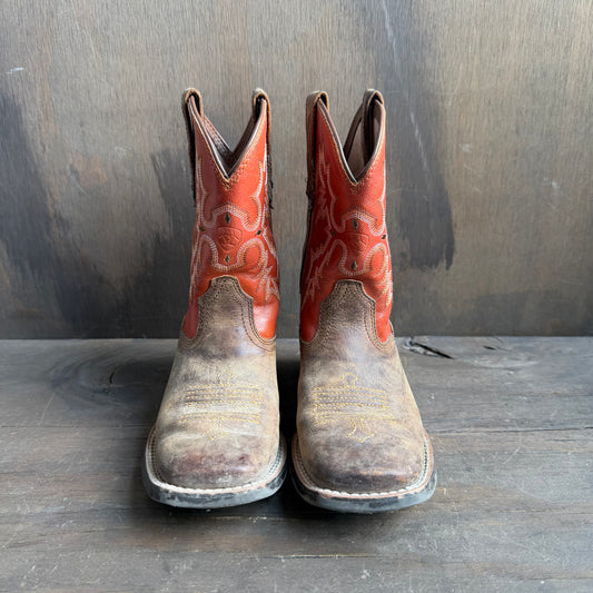 Ariat Orange Kids  Boots