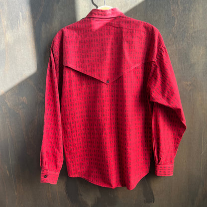 Rocky Mountain Clothing Red Button Down