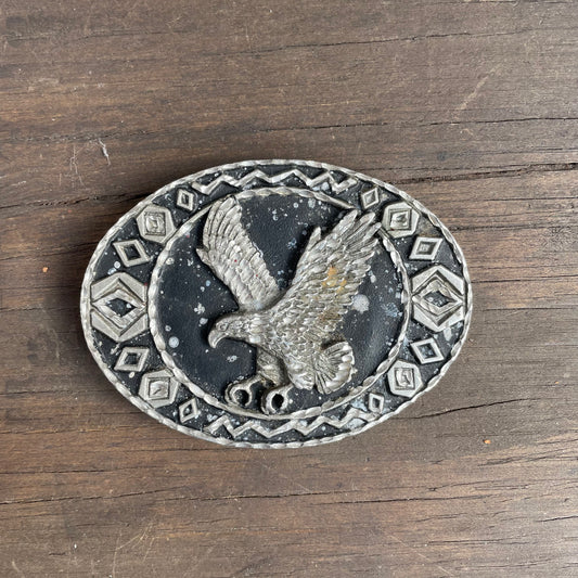 Vintage Western Eagle Belt Buckle