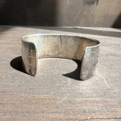 Silver “Joanie” Cuff Bracelet