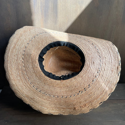 Vintage Straw Sombrero