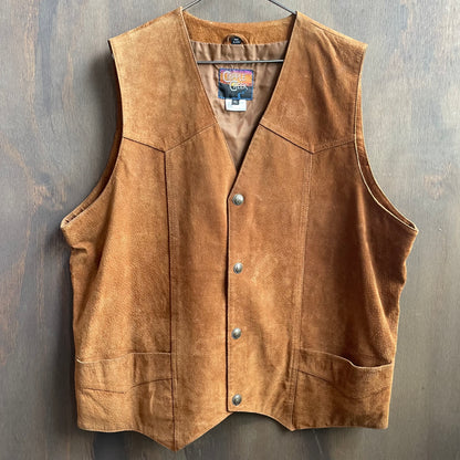 Cripple Creek Brown Suede Vest