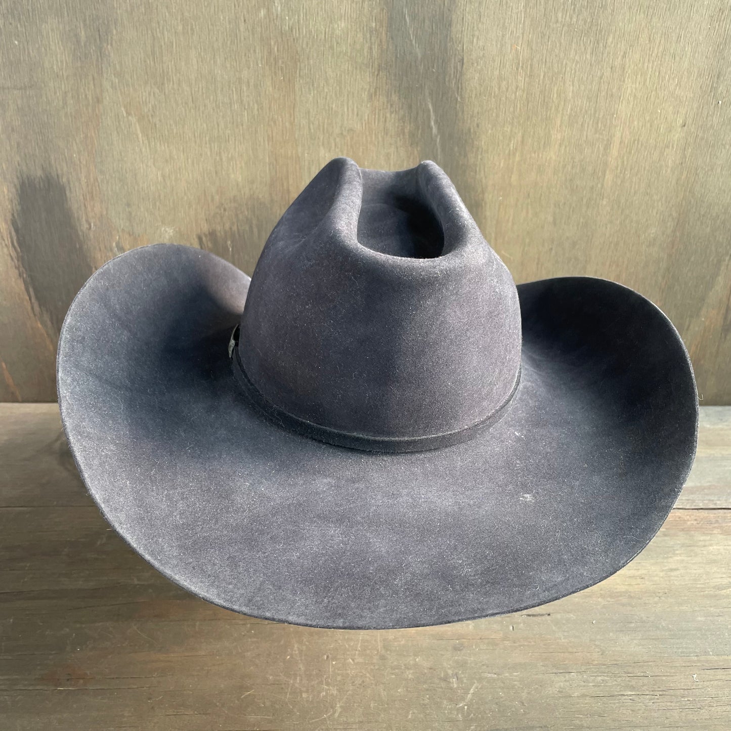 Vintage Black Limpia 100 Rancher Hat