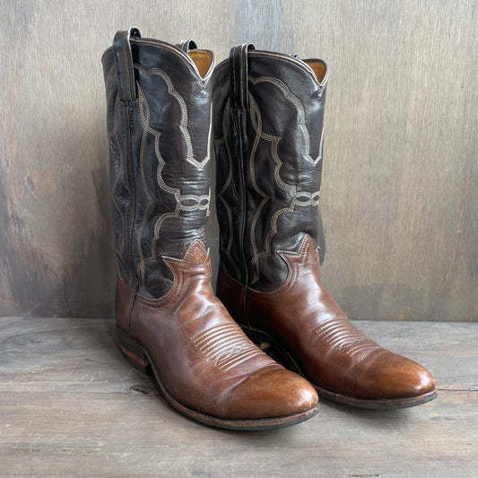 Vintage Two Tone Tony Lama Boots