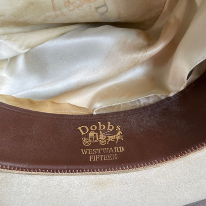 Vintage Beige Dobbs Hat