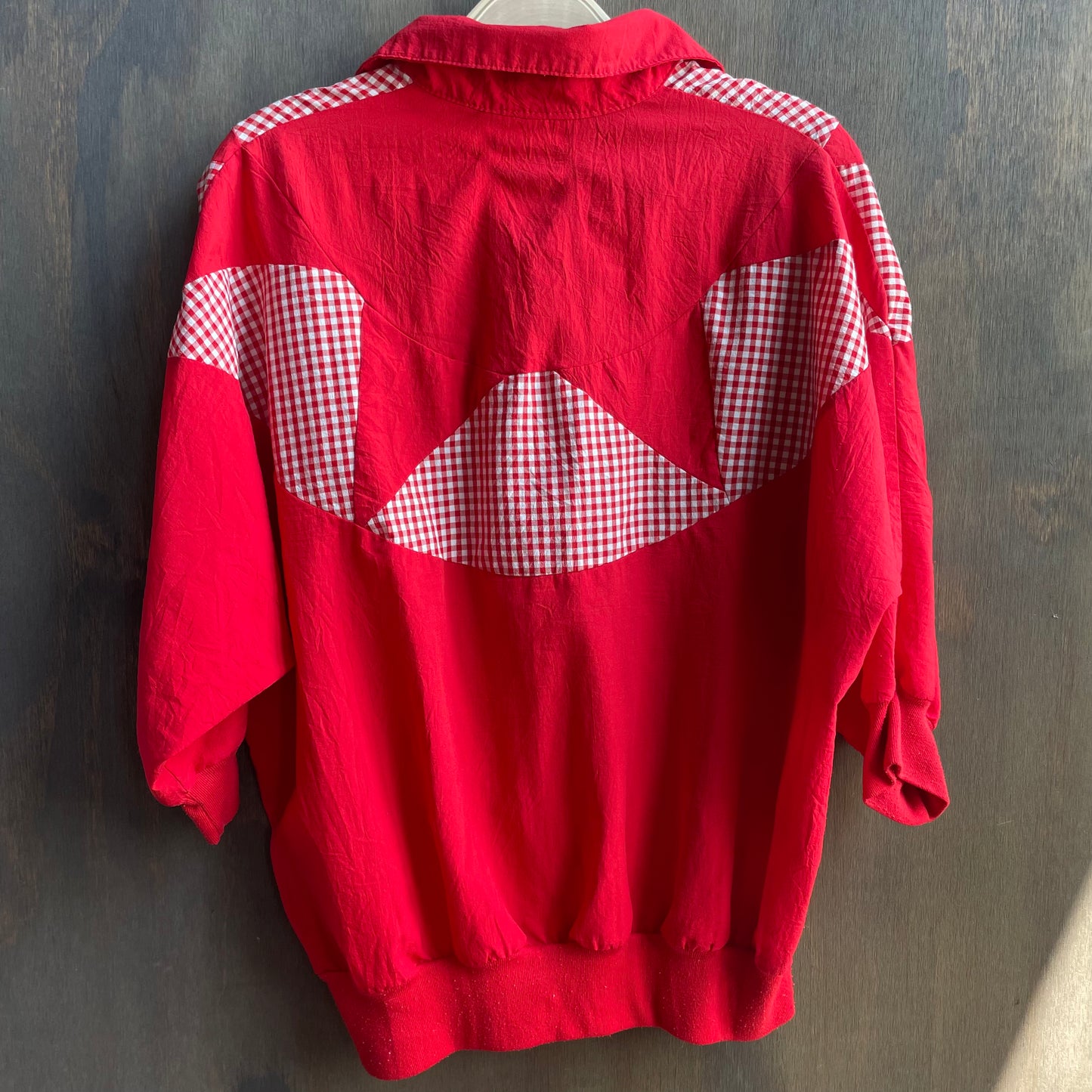 Vintage Cortiva Red Collared Shirt