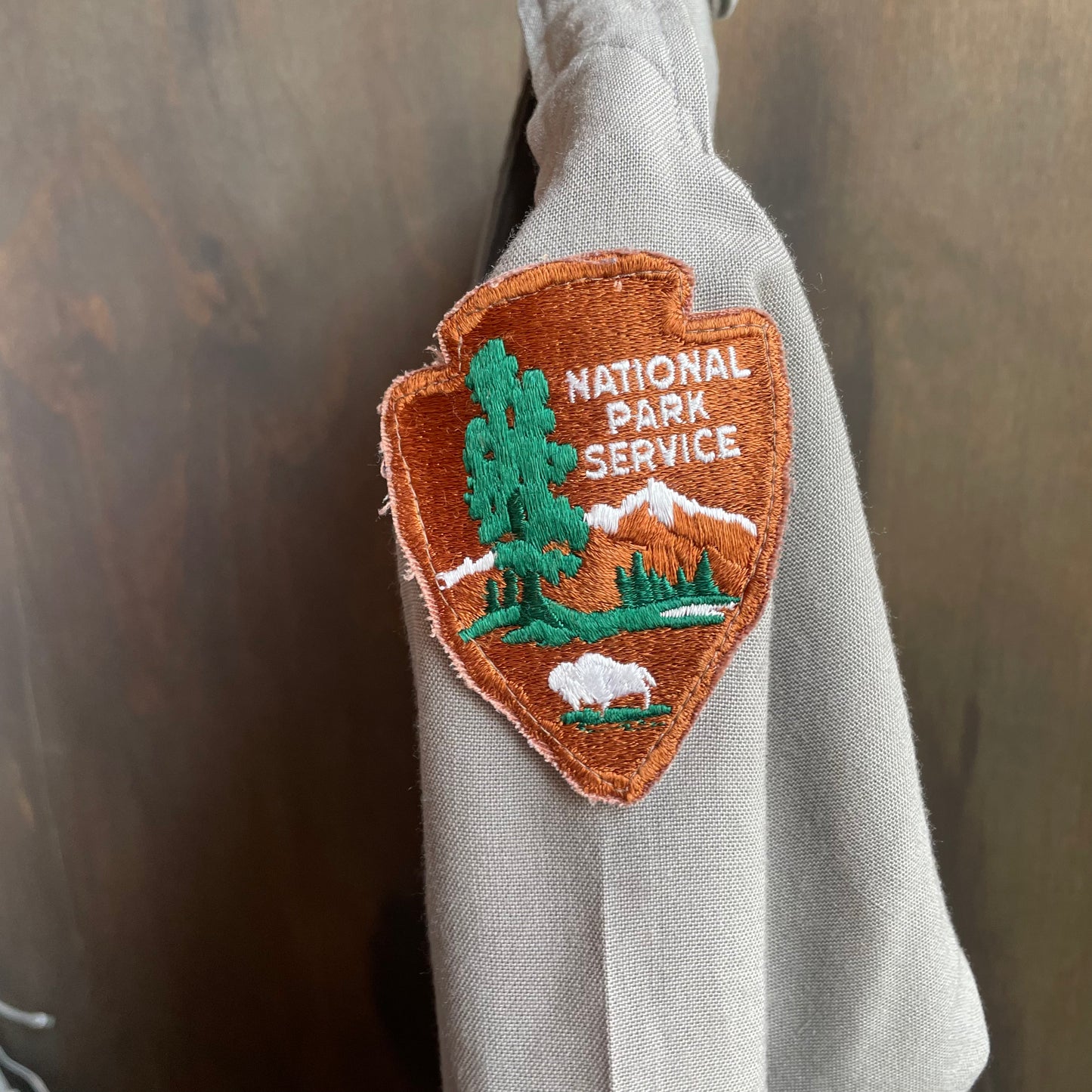 Vintage National Park Service Uniform Shirt