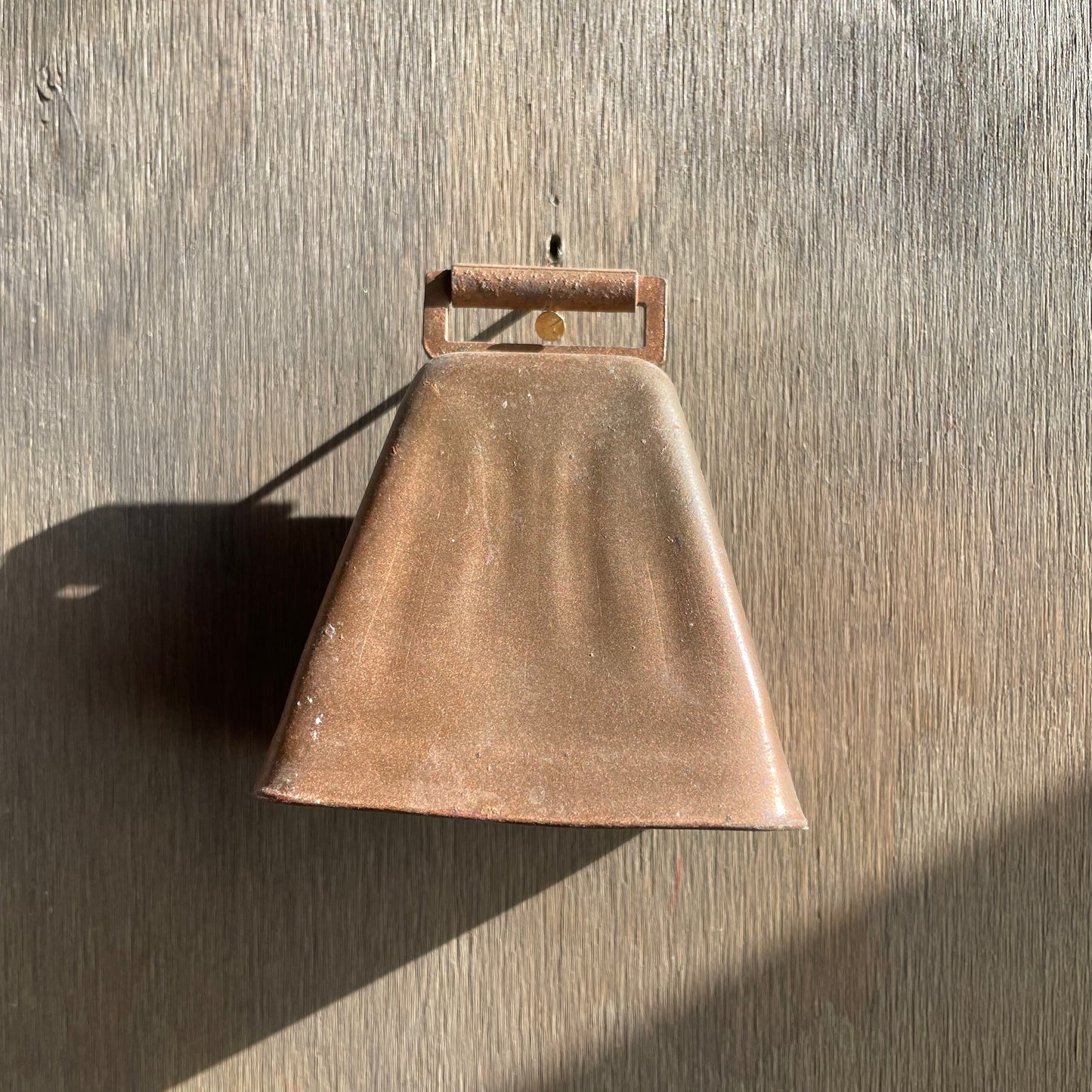 Vintage Copper Cow Bell