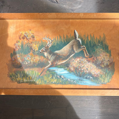 Painted Sliding Lid Box