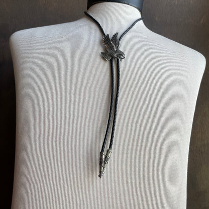 Pewter Eagle Bolo Tie