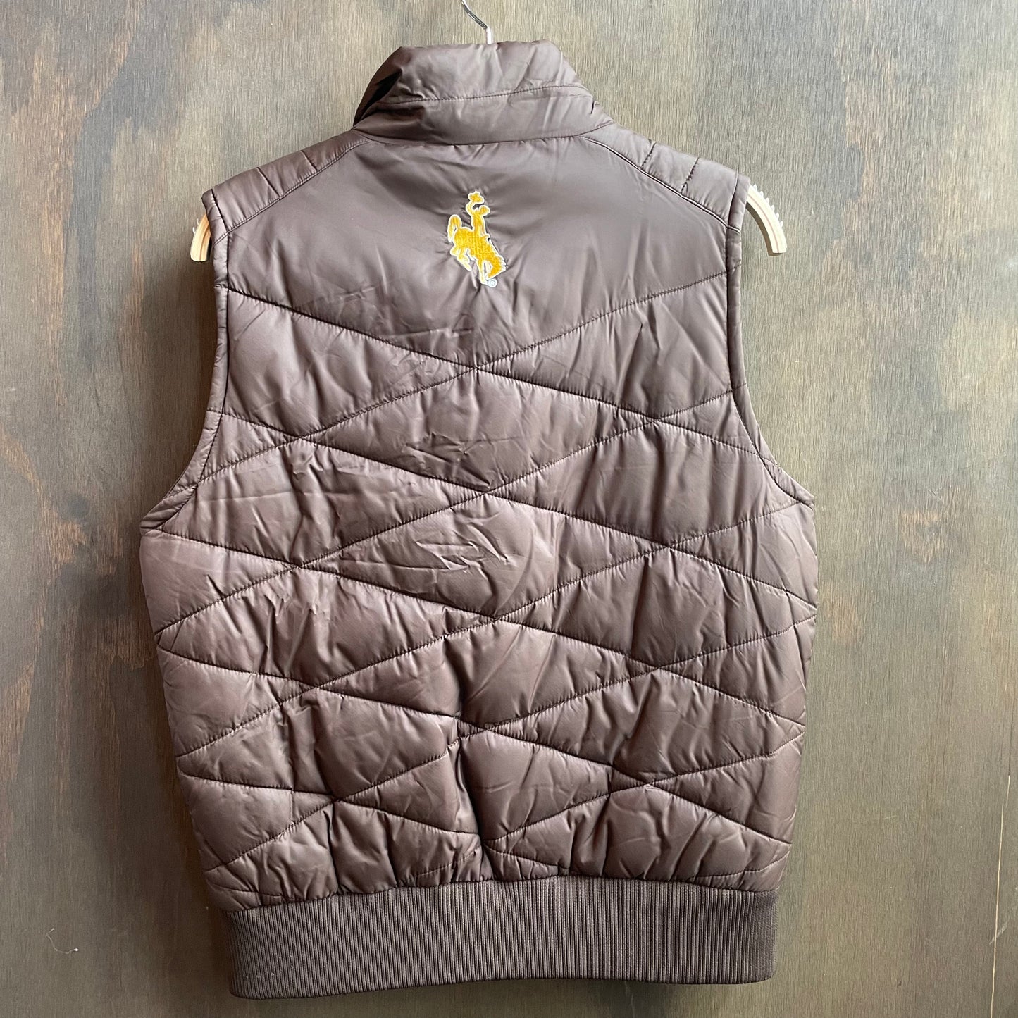 Vintage University of Wyoming Puffer Vest