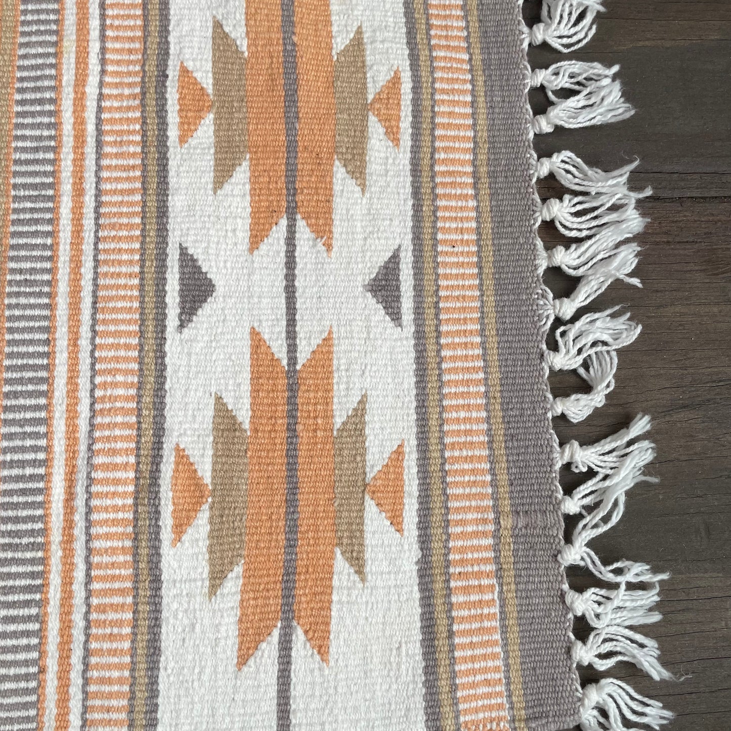 Set of 7 Oaxaca-Style Fringed Placemats