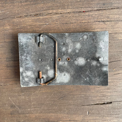 Vintage Center Stone Belt Buckle