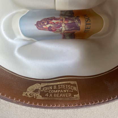 Stetson Cream 4X Beaver Rancher Hat