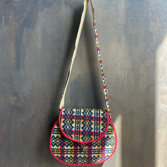 Vintage Woven Straw Bag