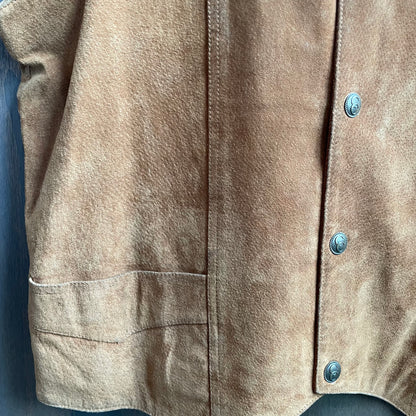 Cripple Creek Brown Suede Vest