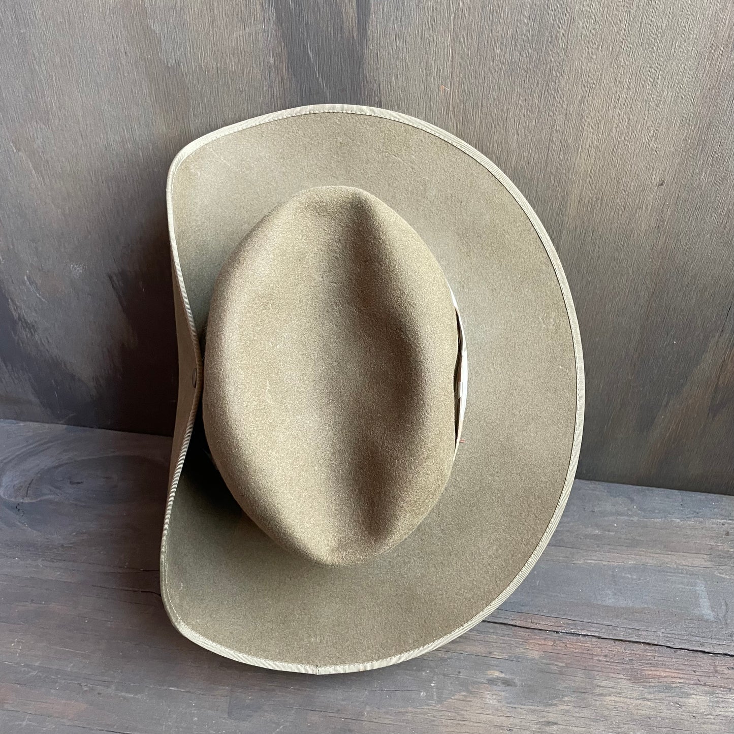 Vintage Henderson Green Military Hat