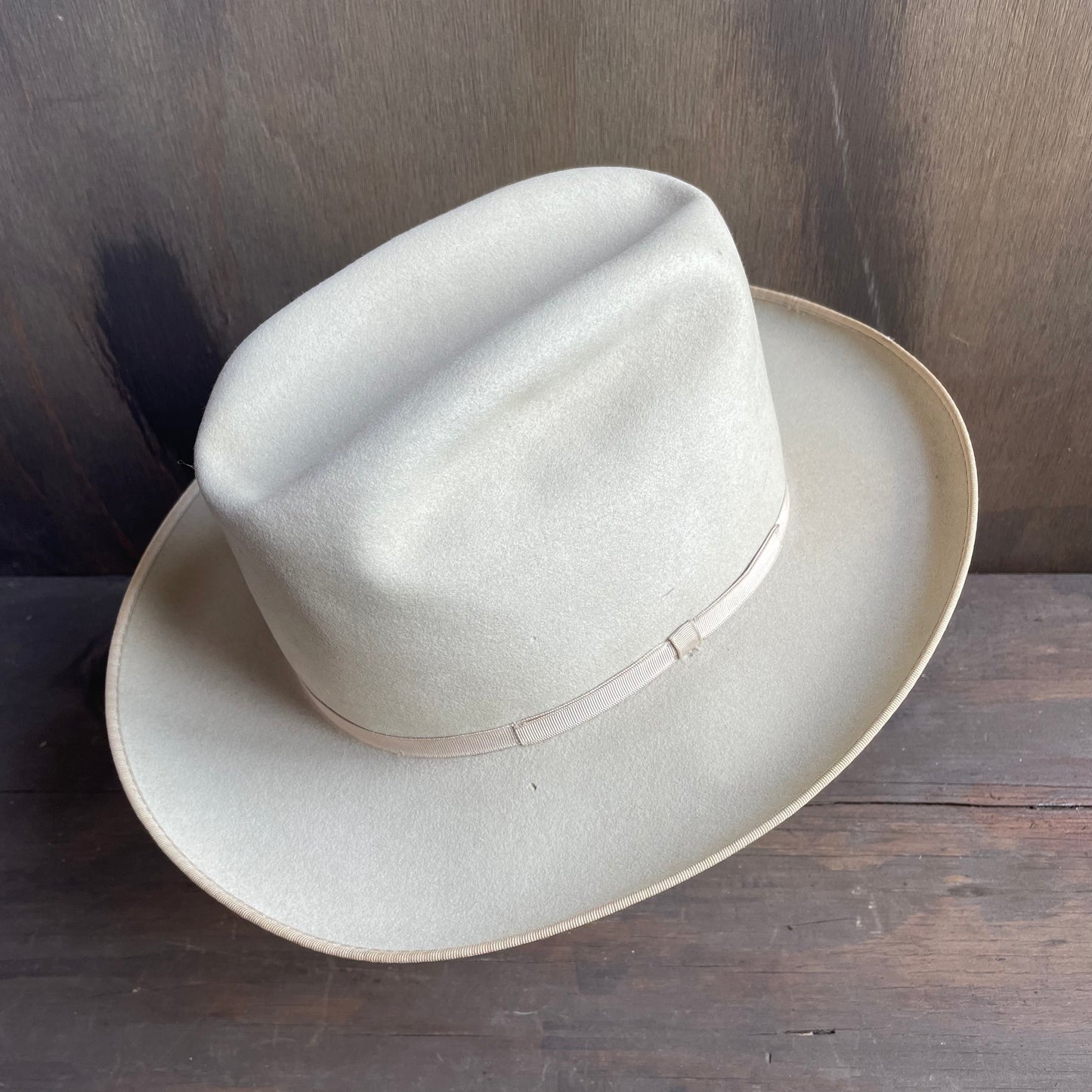 Vintage Beige Dobbs Hat