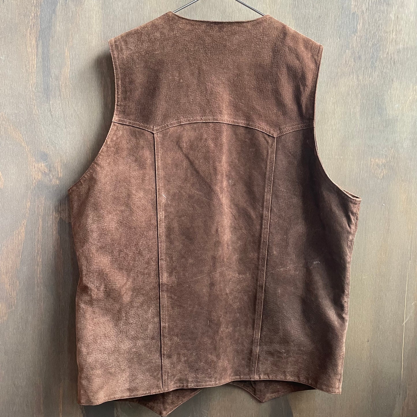 Cripple Creek Dark Brown Suede Vest