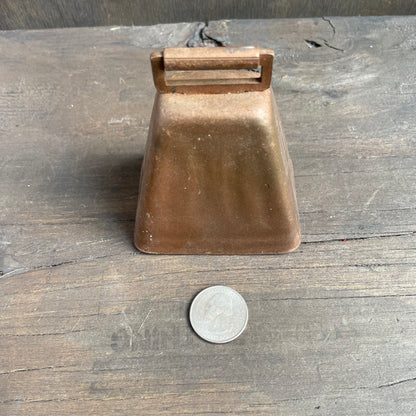 Vintage Copper Cow Bell