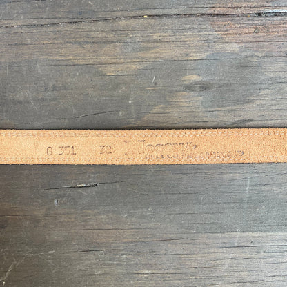 Vintage Black Nocona Belt