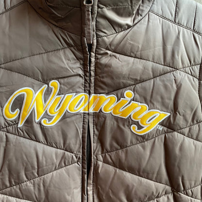 Vintage University of Wyoming Puffer Vest