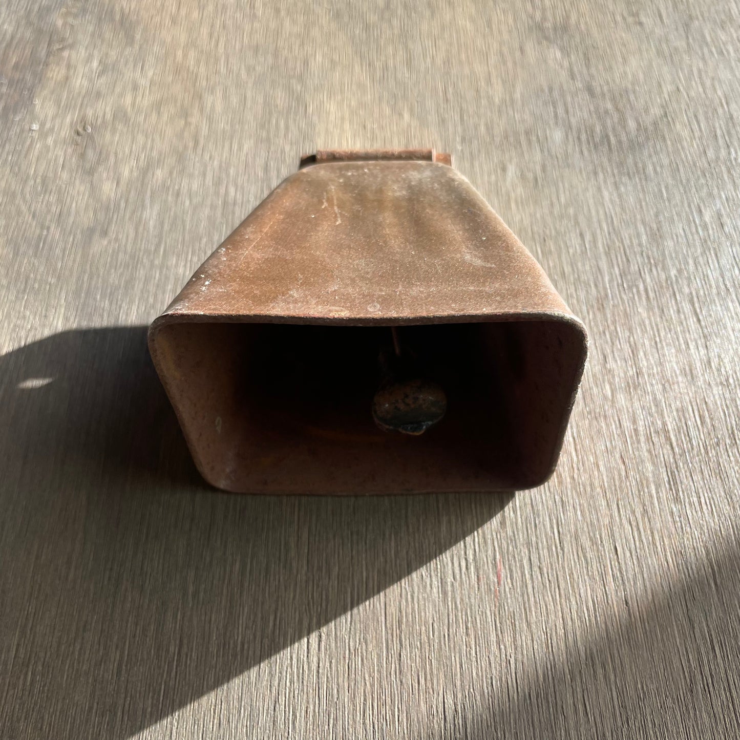 Vintage Copper Cow Bell