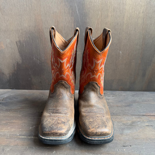 Ariat Orange Kids Boots