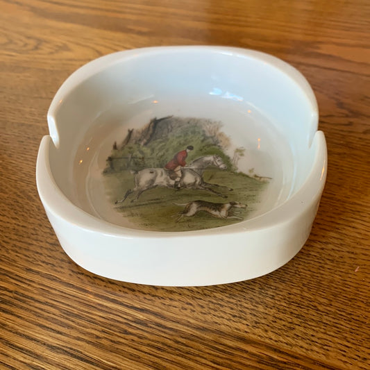Ashtray with a Hunting Scene