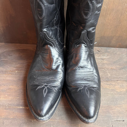 Black Cowboy Boots