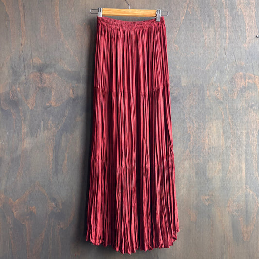 Double D Ranchwear Rust Maxi Skirt