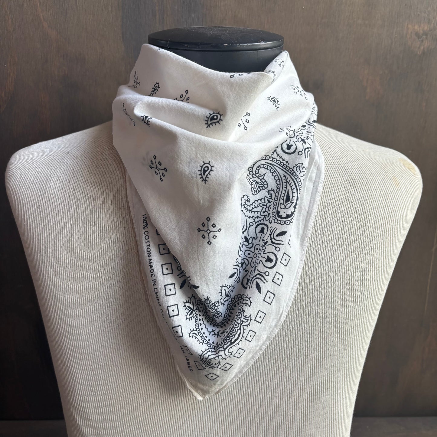 Cotton Paisley Bandana