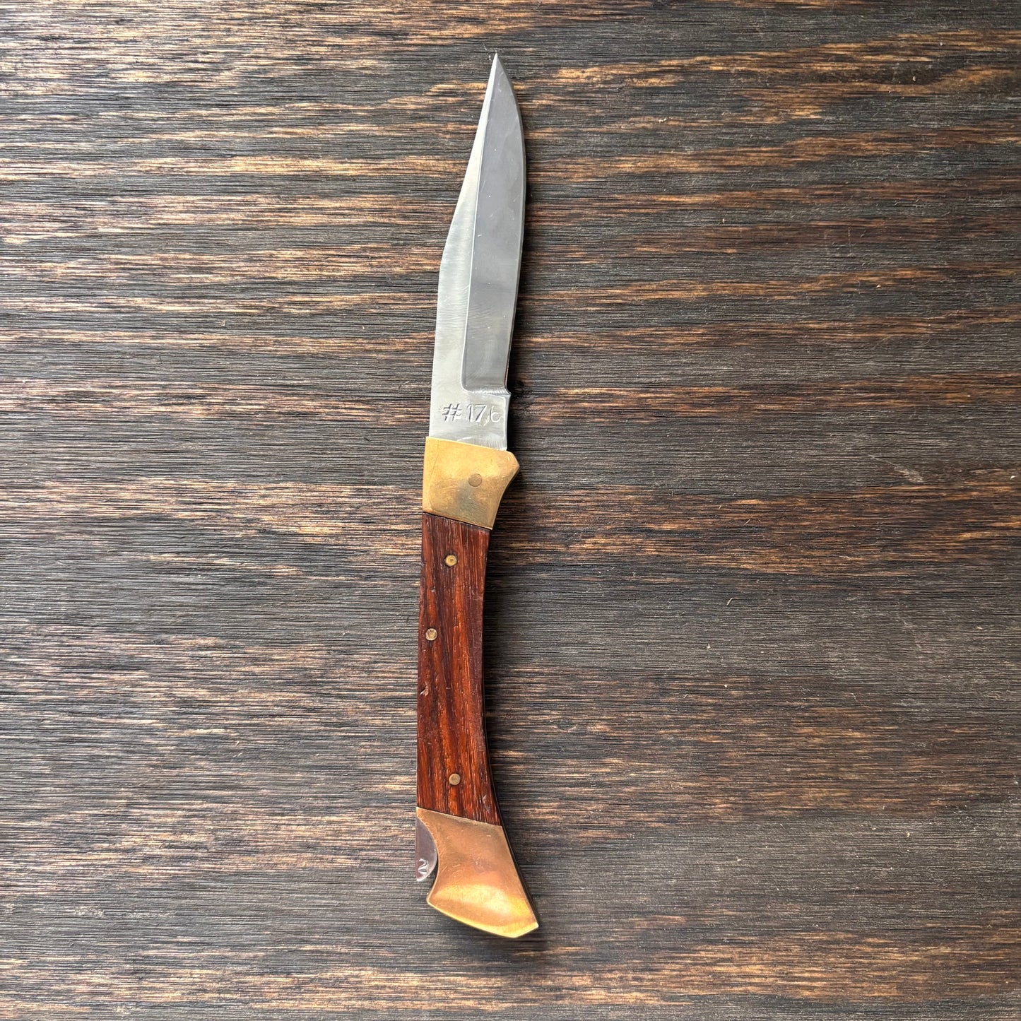 Vintage Pakistan Stainless Steel Pocket Knife