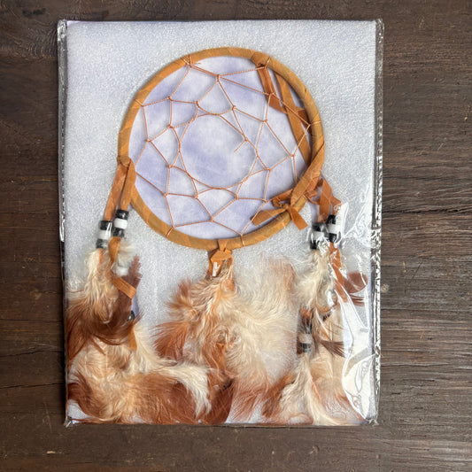 Tan 4" Dreamcatcher